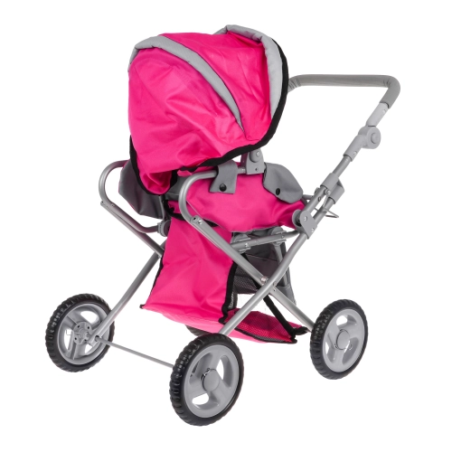 Wózek Dla Lalek 3w1 Gondola Spacerówka Nosidełko FL8166-1